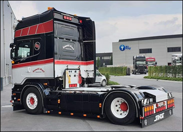 Volledige polijst behandeling truck